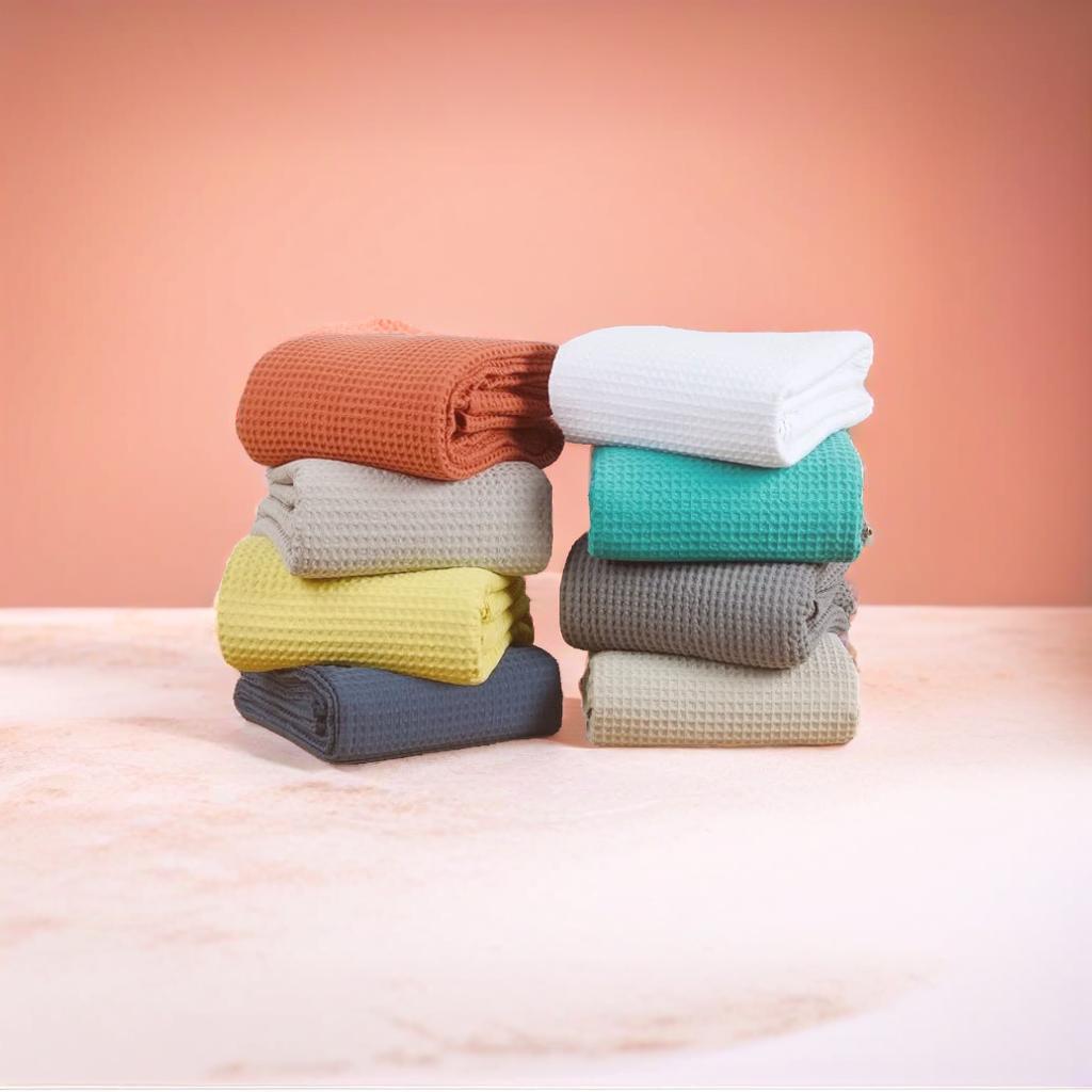 Cotton Waffle Thermal Blanket