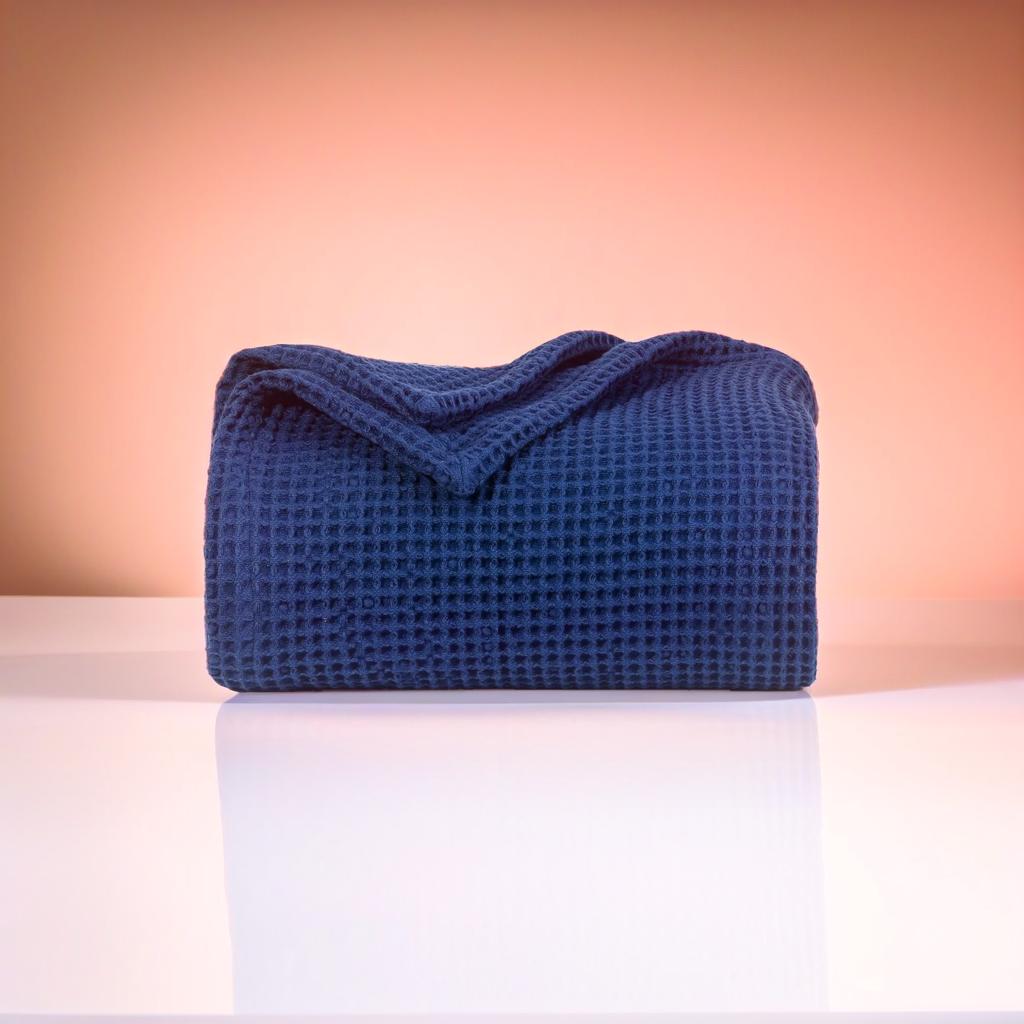 Cotton Waffle Thermal Blanket
