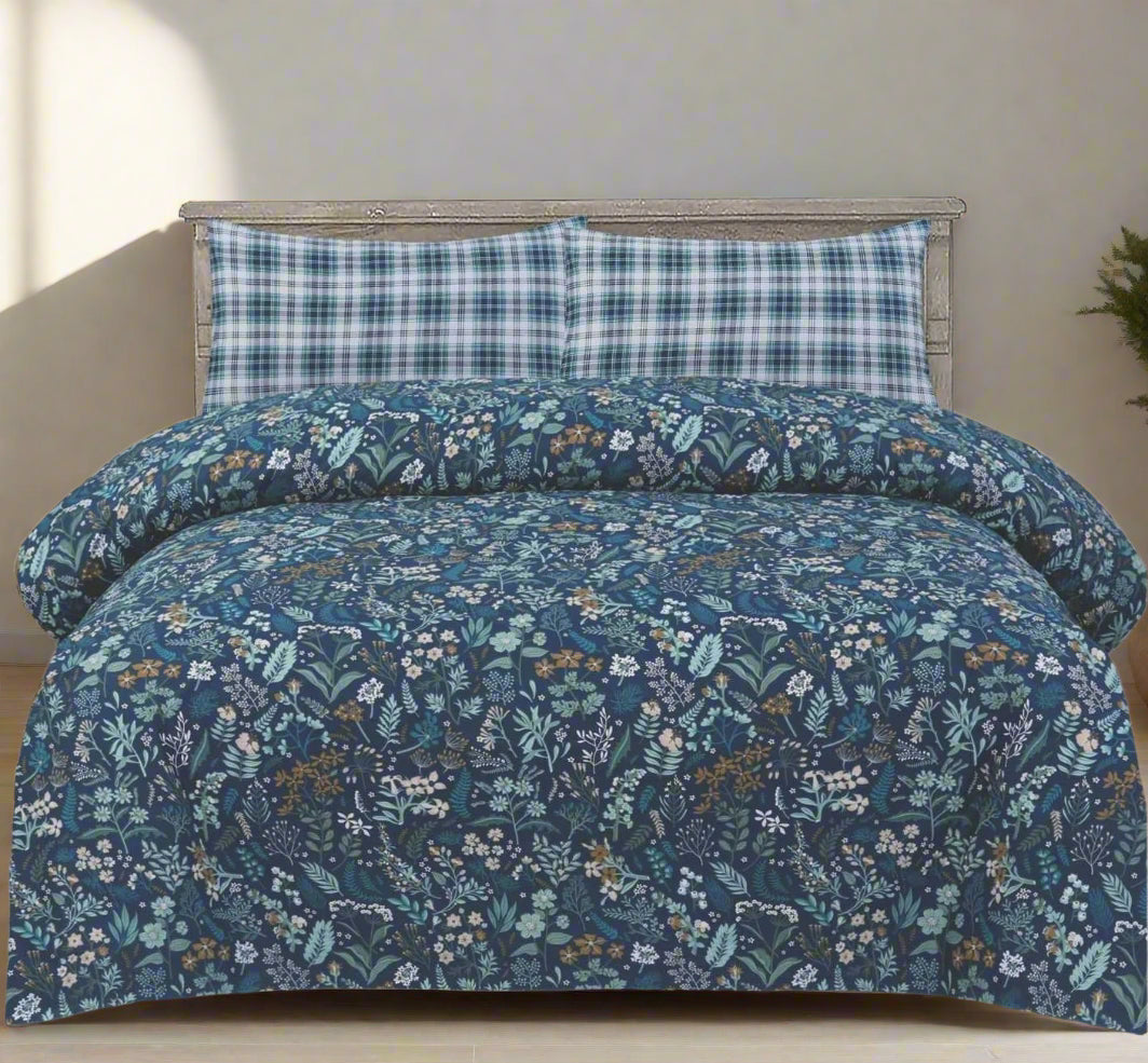 COTTON PRINTED BED SHEET SET